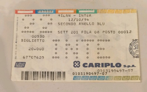 Ticket biglietti stadio calcio - ticket,