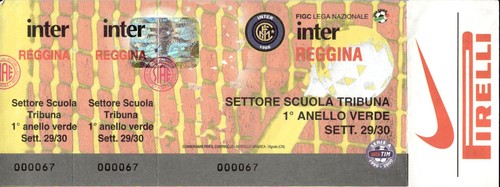 Biglietto stadio inter - biglietto,