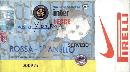 Biglietto stadio inter - stadio, inter-lecce