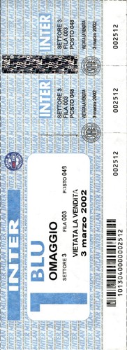 Biglietto stadio inter - stadio,