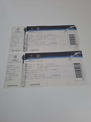 Biglietti stadio champions - biglietti,