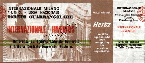 Biglietto stadio originale - stadio,