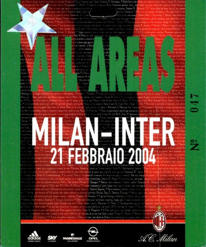 Biglietto stadio milan inter - stadio,