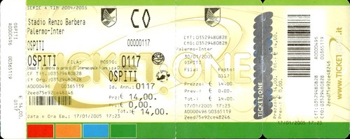 Biglietto stadio palermo - stadio,
