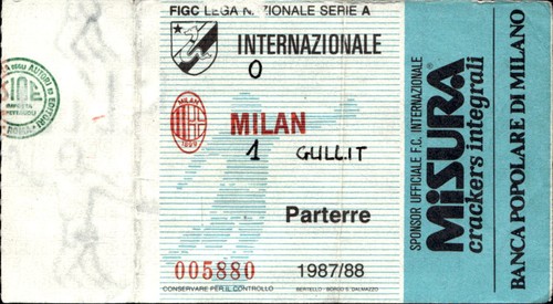 Biglietto stadio serie - biglietto,