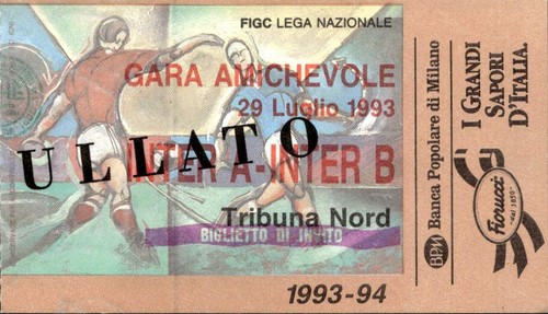 Biglietto stadio gara - stadio,