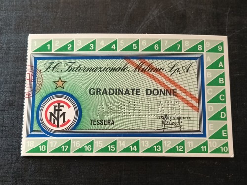 Calcio biglietto tessera - biglietto,