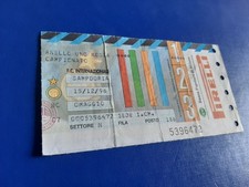 BIGLIETTO CALCIO TICKET STADIO