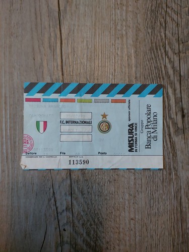 Biglietto stadio inter - biglietto,