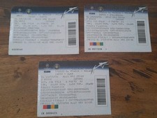 3 BIGLIETTI STADIO CALCIO