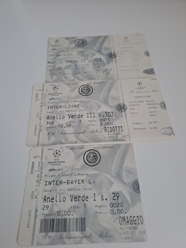 Biglietti stadio san siro - 3,