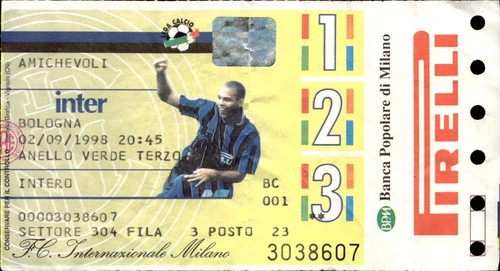 Biglietto stadio inter bologna - biglietto,