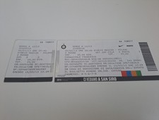 Biglietto Stadio "San Siro"
