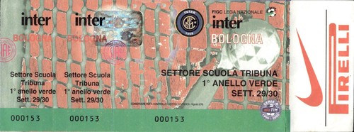 Biglietto stadio inter bologna - biglietto,