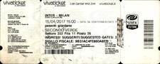 Biglietto stadio Inter vs