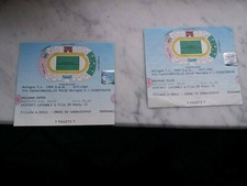**VENDO 4 BIGLIETTI STADIO