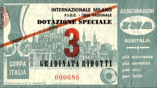 Biglietto stadio originale - stadio,