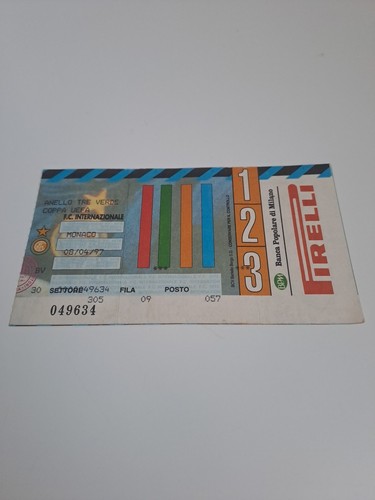 Biglietto stadio san - stadio, siro"