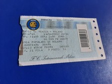 BIGLIETTO CALCIO TICKET STADIO