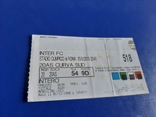 BIGLIETTO CALCIO TICKET STADIO