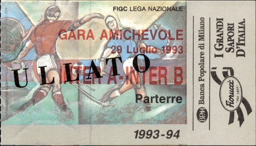 Biglietto stadio gara - stadio,