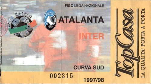 Biglietto stadio atalanta - biglietto,