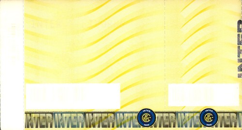 Biglietto stadio inter calcio - biglietto,