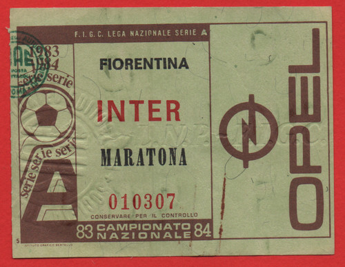 Biglietto stadio calcio tichet - biglietto,