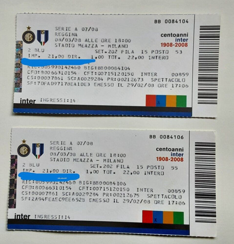 Biglietti stadio inter reggina - stadio,
