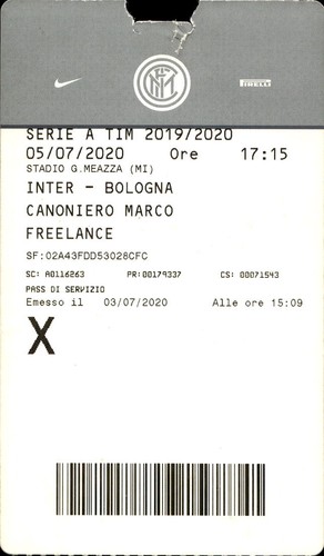 Biglietto stadio serie a - biglietto,