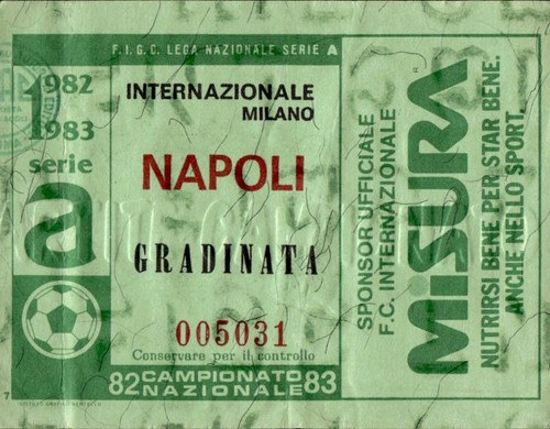 Biglietto stadio serie - biglietto,