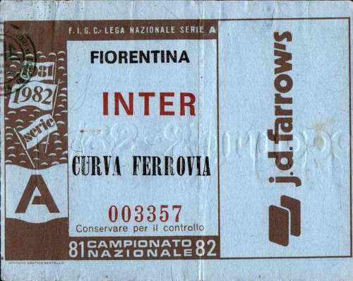 Biglietto stadio fiorentina - biglietto,