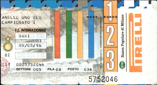 Biglietto stadio inter bari - stadio,