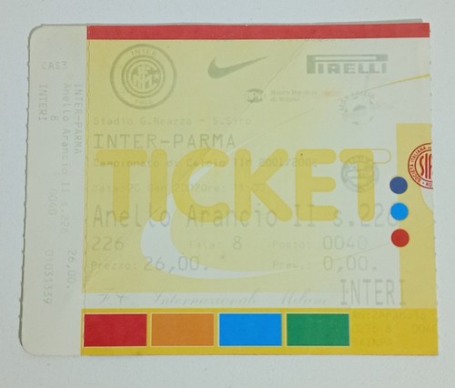 I157939 biglietto stadio - biglietto,