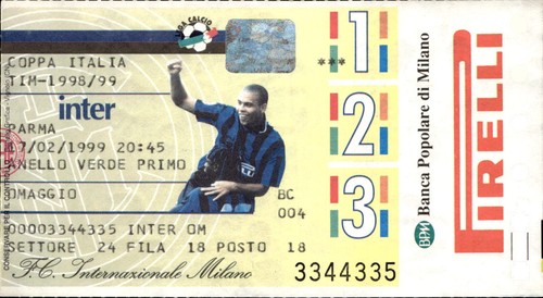 Biglietto stadio coppa italia - biglietto,