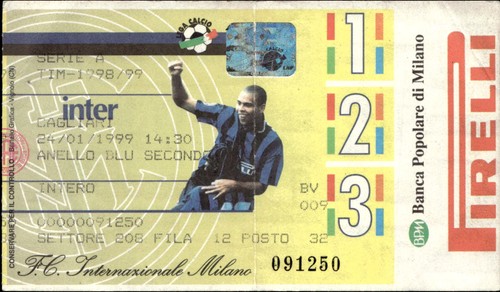 Biglietto stadio serie inter - biglietto,