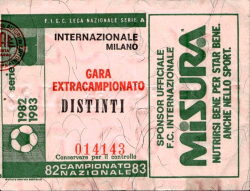 Biglietto stadio - biglietto,