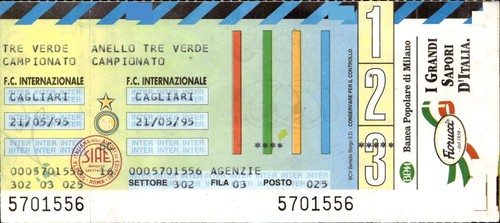 Biglietto stadio inter - biglietto,