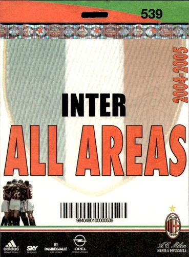 Biglietto stadio milan - ac,