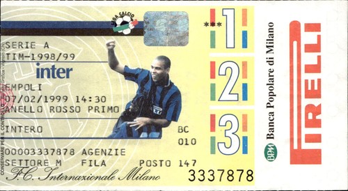 Biglietto stadio serie - biglietto, a