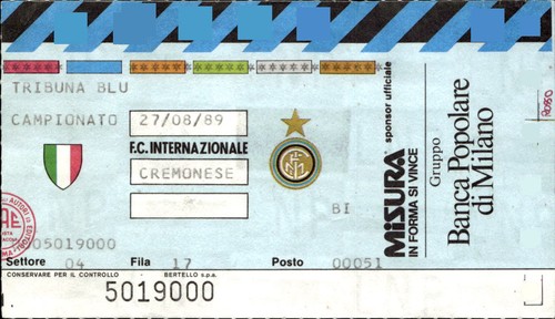 Biglietto stadio inter milan - stadio,