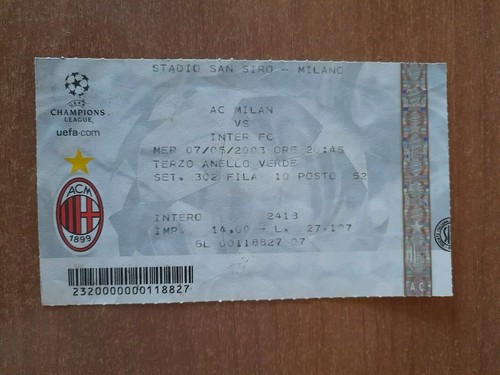 Biglietto ticket calcio stadio - ticket,